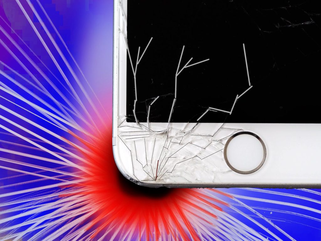 phone repair services Lithgow, cracked iPhone display