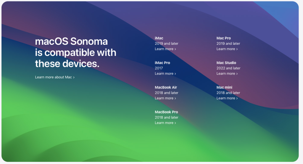 MacOS Sonoma